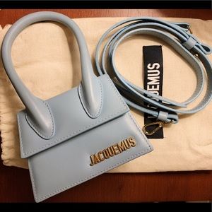 jacquemus baby blue bag